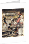 Go and see at one of the coffee houses in King Street in Westminster by Arthur Rackham