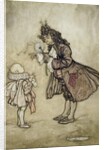 When Her Majesty Wants to Know the Time by Arthur Rackham