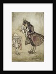 When Her Majesty Wants to Know the Time by Arthur Rackham