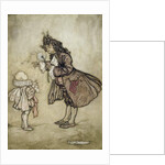 When Her Majesty Wants to Know the Time by Arthur Rackham