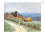 The Kentish farmhouse at Crockham Hill by Helen Allingham