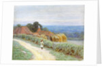 The Kentish farmhouse at Crockham Hill by Helen Allingham