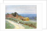The Kentish farmhouse at Crockham Hill by Helen Allingham