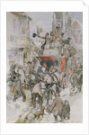 The Christmas Stagecoach by George Wright