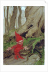 A Gnome by Tree Roots, 1928 by Arthur Rackham