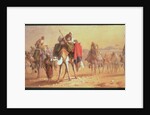 An Arab Caravan by Joseph-Austin Benwell