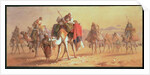 An Arab Caravan by Joseph-Austin Benwell