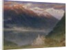 The Gorge of Gondo, Simplon by Albert Goodwin