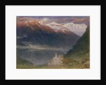 The Gorge of Gondo, Simplon by Albert Goodwin