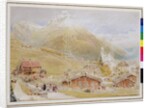 Engelberg, Sunday morning, c.1909-11 by Albert Goodwin