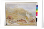 Engelberg, Sunday morning, c.1909-11 by Albert Goodwin