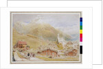 Engelberg, Sunday morning, c.1909-11 by Albert Goodwin