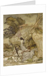 Girls by a Stream, 1906 by Arthur Rackham
