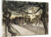 Peter Pan on a Branch, scene from 'Peter Pan in Kensington Gardens' by J.M Barrie, 1912 by Arthur Rackham