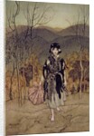 She Went Along, and Went Along, and Went Along Catskin by Arthur Rackham