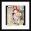 Little Red Riding Hood at the Garden Gate by Ada Dennis