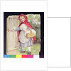 Little Red Riding Hood at the Garden Gate by Ada Dennis