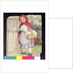 Little Red Riding Hood at the Garden Gate by Ada Dennis