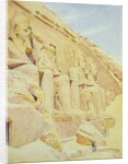 Abu Simbel, Upper Nile, Egypt by Walter Frederick Roofe Tyndale