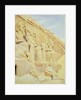 Abu Simbel, Upper Nile, Egypt by Walter Frederick Roofe Tyndale