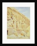 Abu Simbel, Upper Nile, Egypt by Walter Frederick Roofe Tyndale