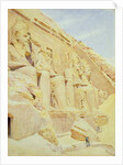 Abu Simbel, Upper Nile, Egypt by Walter Frederick Roofe Tyndale