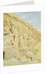 Abu Simbel, Upper Nile, Egypt by Walter Frederick Roofe Tyndale