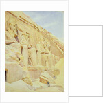 Abu Simbel, Upper Nile, Egypt by Walter Frederick Roofe Tyndale