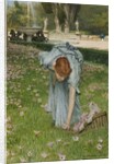 Flora - Spring in the Gardens of the Villa Borghese by Lawrence Alma-Tadema