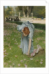 Flora - Spring in the Gardens of the Villa Borghese by Lawrence Alma-Tadema
