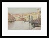 The Rialto Bridge by Walter Frederick Roofe Tyndale