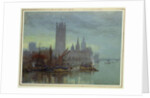 Twilight from Lambeth Bridge by Herbert Menzies Marshall