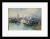 London from the Tower Bridge, 1914 by Richard Henry Wright