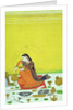 CBL In 11B.30 A Lady Prepares a Meal, miniature from a Bhagavata Purana series, Kangra, c.1810 by Indian School