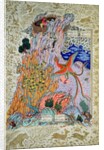 CBL Per 277.12 Zal being rescued by the mythical Simurgh by Persian School