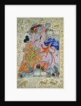 CBL Per 277.12 Zal being rescued by the mythical Simurgh by Persian School