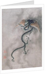 CBC 1839 A winged dragon, from an album of 12 depicting animals and birds, Chinese by Jiao Bingzhen