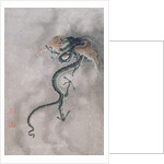 CBC 1839 A winged dragon, from an album of 12 depicting animals and birds, Chinese by Jiao Bingzhen