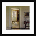 Interior with Garden by Carl Holsoe