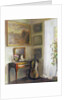 Interior with Cello and Spinet by Carl Holsoe
