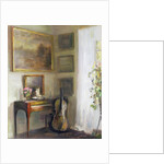Interior with Cello and Spinet by Carl Holsoe