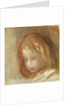 Portrait of a Child by Pierre Auguste Renoir