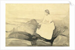 Inger on the Beach, c.1889 by Edvard Munch