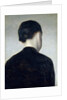 Seated Figure, Seen from Behind, 1884 by Vilhelm Hammershoi