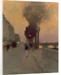 Quai Bourbon, Paris by Luigi Loir