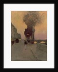 Quai Bourbon, Paris by Luigi Loir