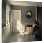 Girl Reading a Letter in an Interior, 1908 by Peter Vilhelm Ilsted