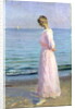 Girl in a Pink Dress, 1914 by Michael Peter Ancher