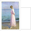 Girl in a Pink Dress, 1914 by Michael Peter Ancher