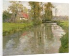 River Landscape, c.1897 by Fritz Thaulow